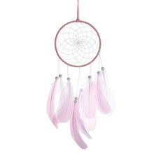 Tải hình ảnh vào trình xem Thư viện, Dream Dream Handmade Dreamcatcher Feather Wall Handmade Bện gió Chimes Nghệ thuật cho treo tường Xe Trang trí nội thất Quà tặng