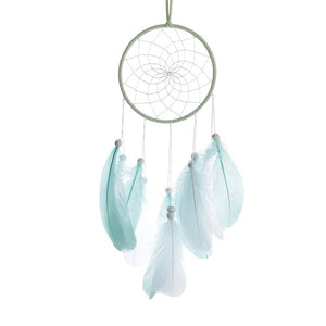 Dream Catcher Handmade Dreamcatcher Feather Wall Handmade Braided Wind Chimes Art For Wall Hanging Car Home Decoration Gifts